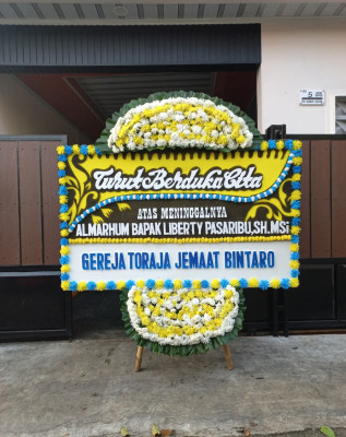 Papan Bunga Duka di Payobasung